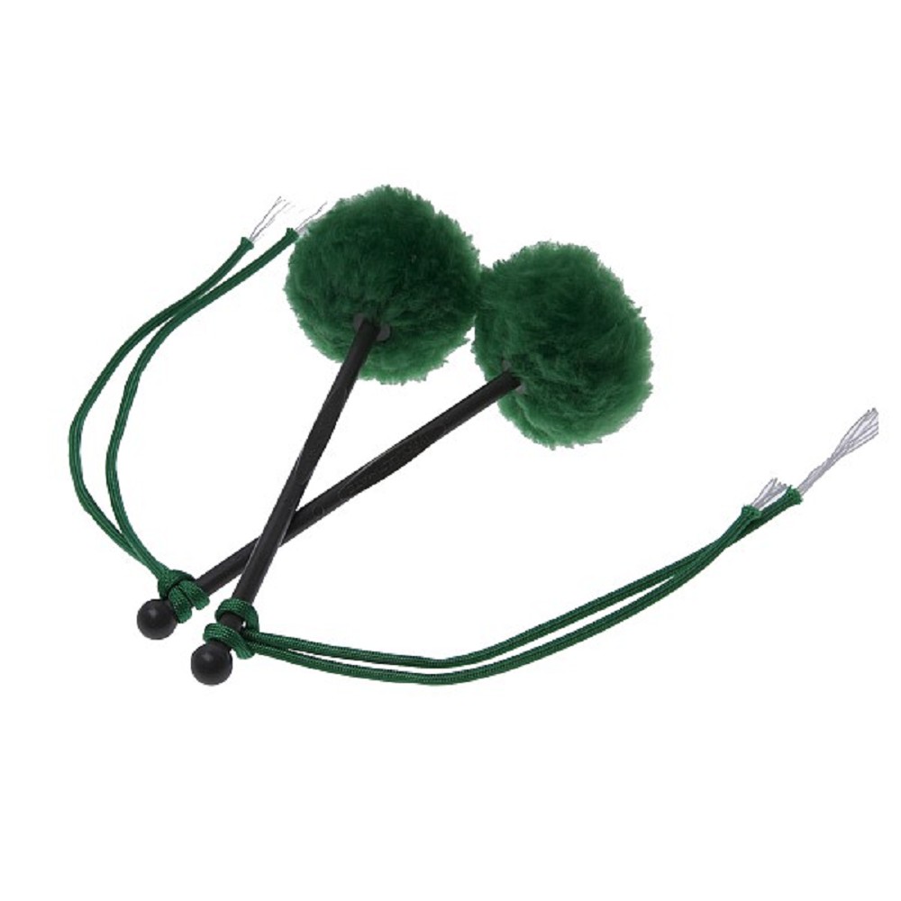"TyFry" Ultimate Tenor Beaters -Emerald green