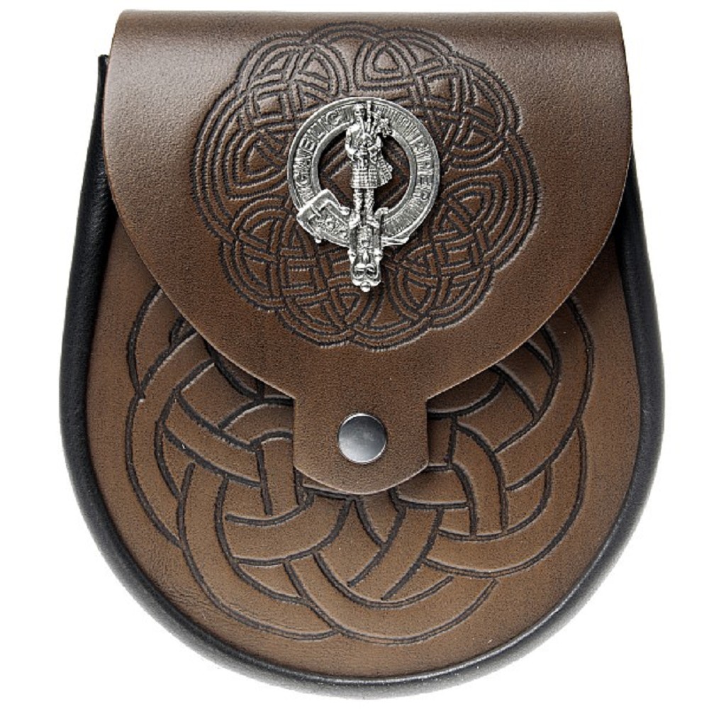 Leather Sporran Generic, Marron Leather Sporran Generic, Marron