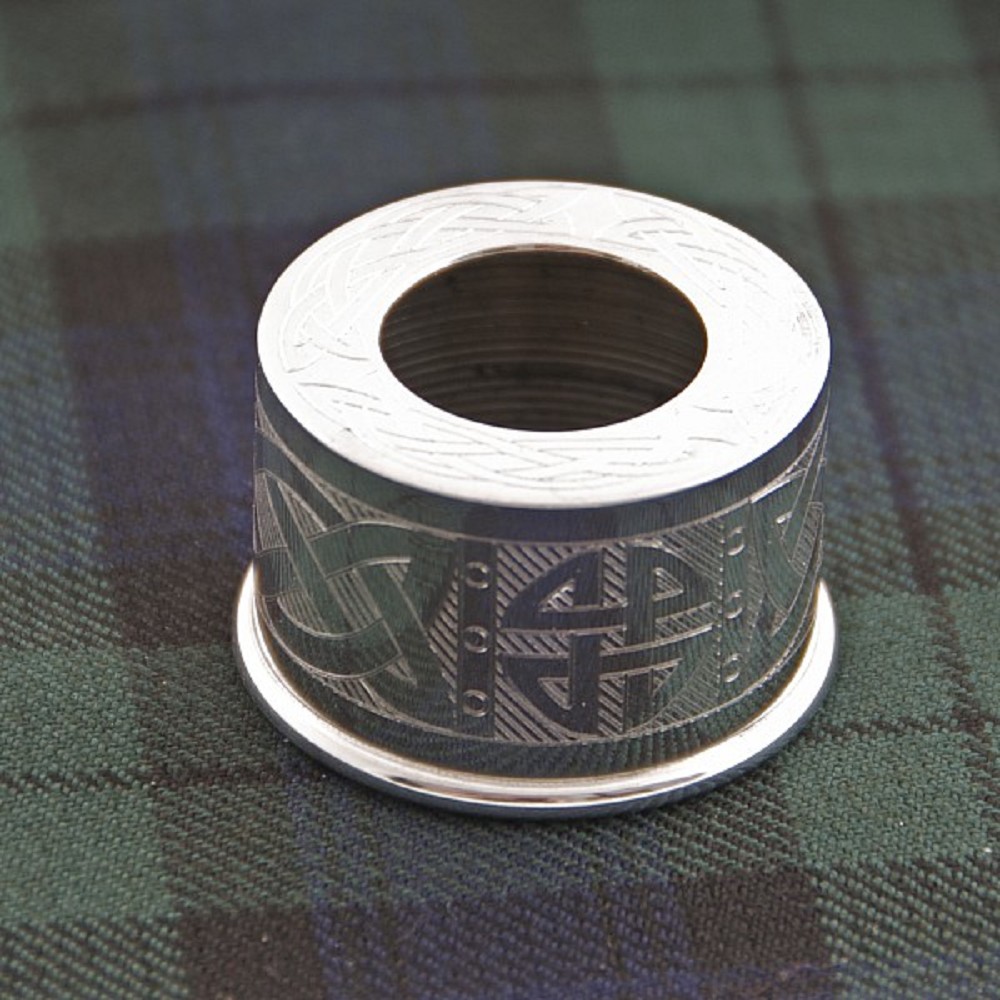 McCallum Alloy Bass Drone Ferrule with engraving - McCallum Alloy Bass Drone Ferrule with engraving -