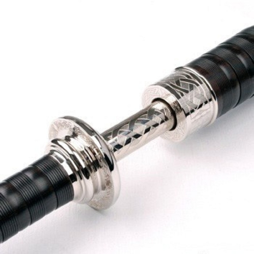 McCallum Full Alloy Engraved Blackwood Bagpipe - Chardon McCallum Full Alloy Engraved Blackwood Bagpipe - Chardon
