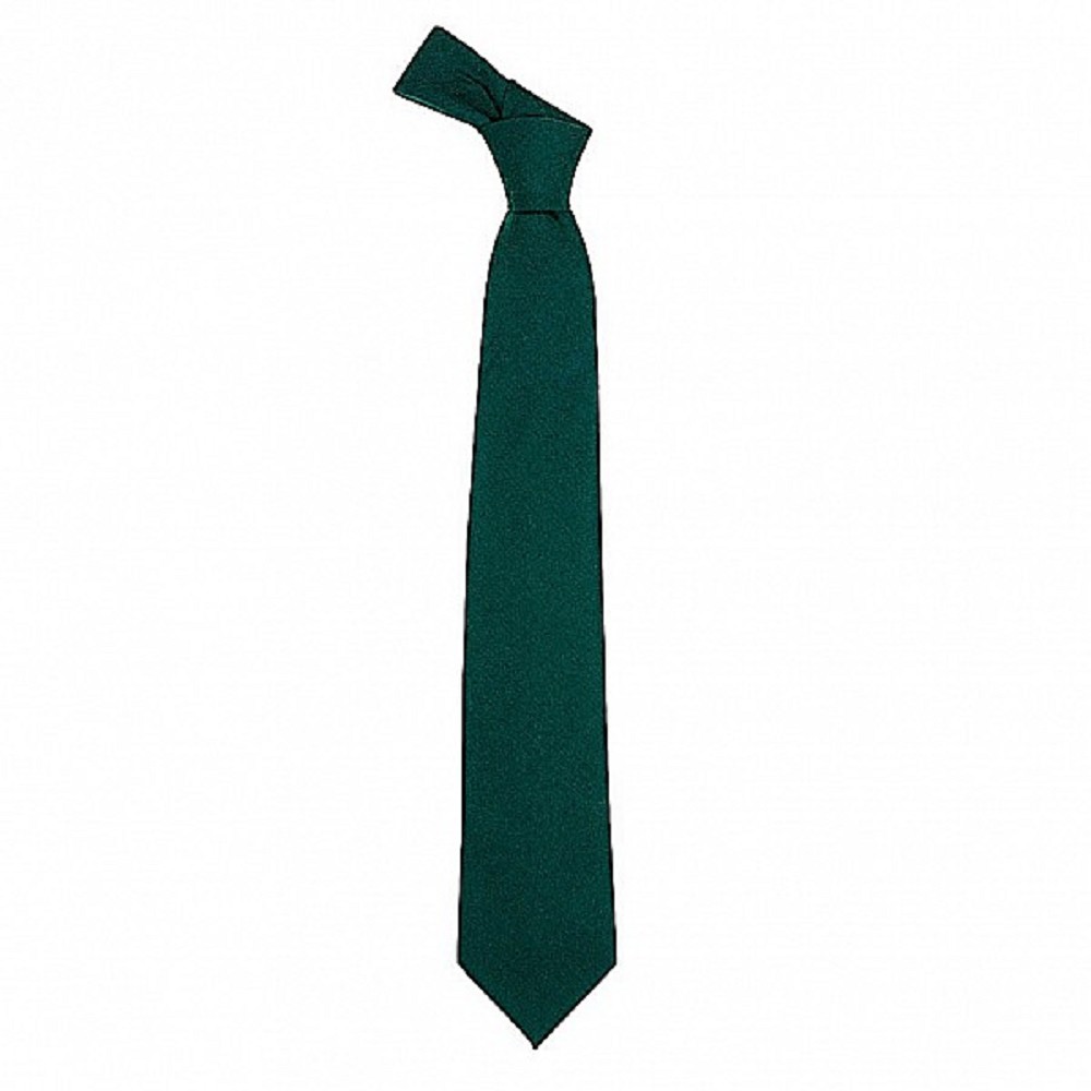 Cravate, 100% Laine. Vert foncé Cravate, 100% Laine. Vert foncé