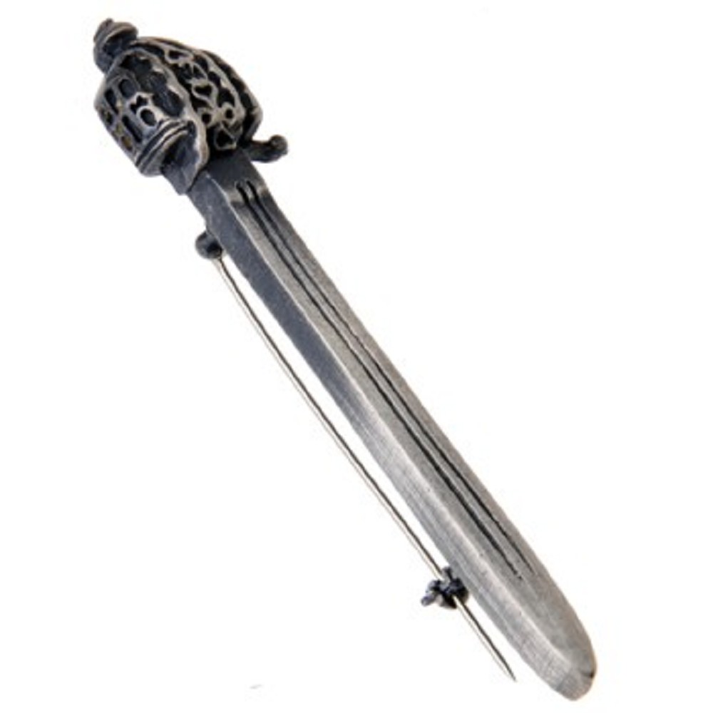 Basket Hilt Sword Kilt Pin Basket Hilt Sword Kilt Pin