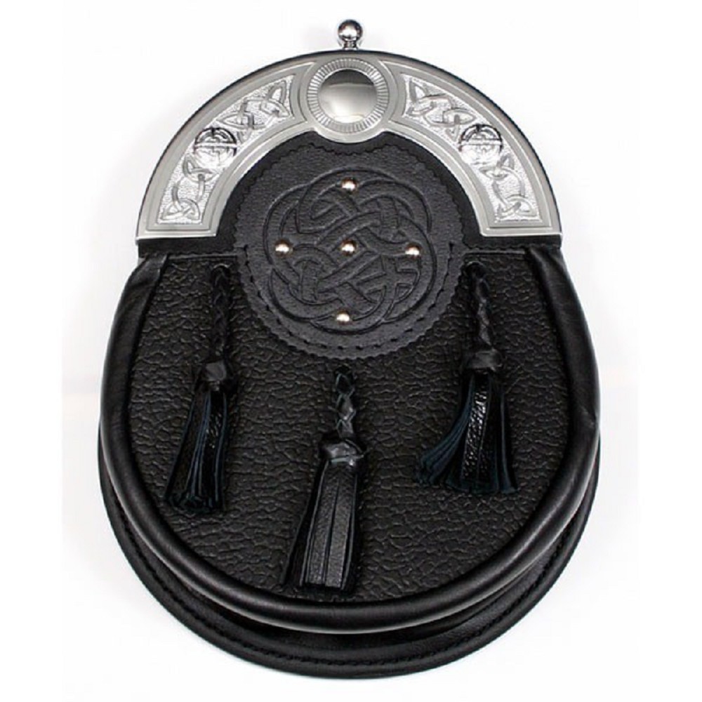 PBL2 Pipe Band Leather Sporran PBL2 Pipe Band Leather Sporran