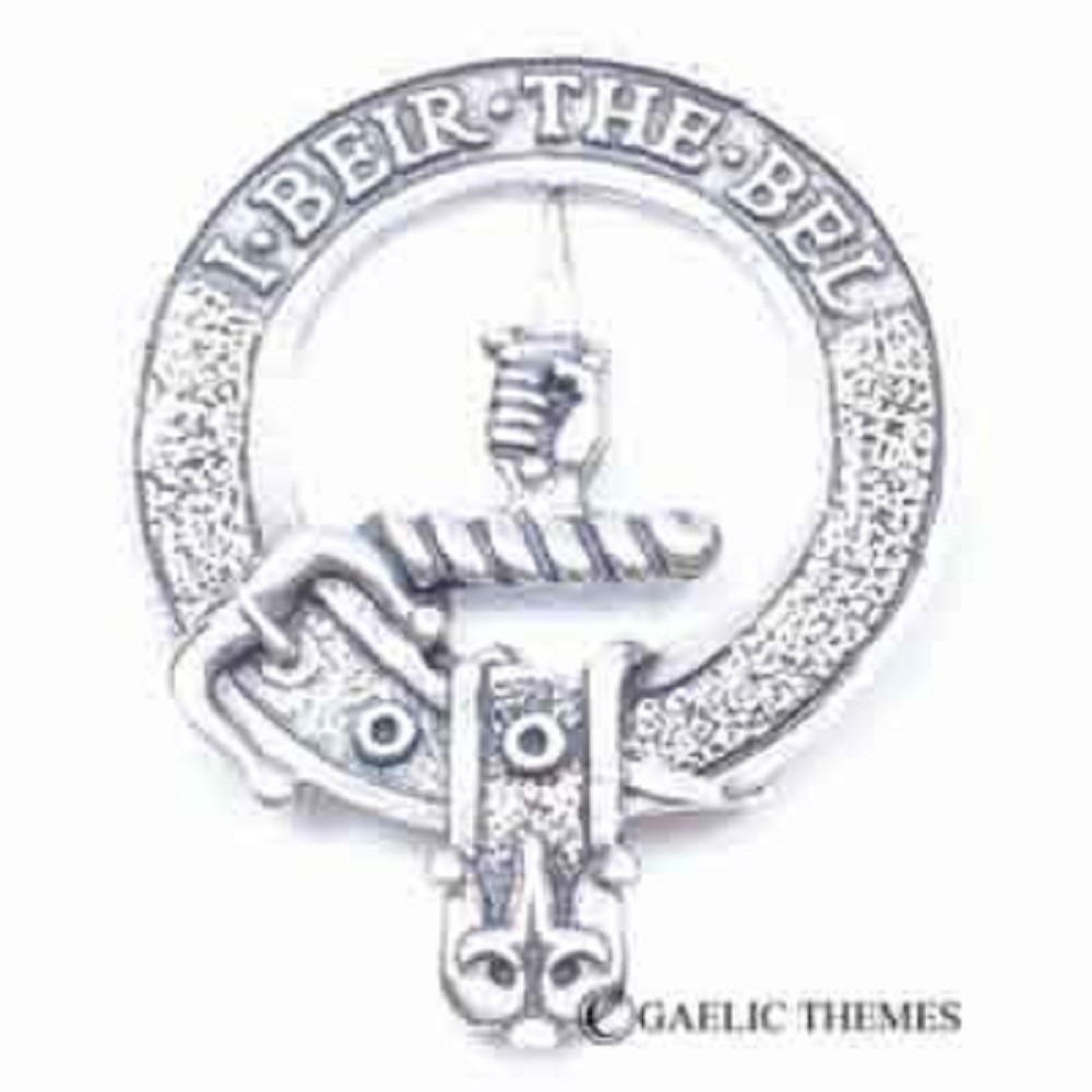 Cap Badge, Clan Bell Cap Badge, Clan Bell