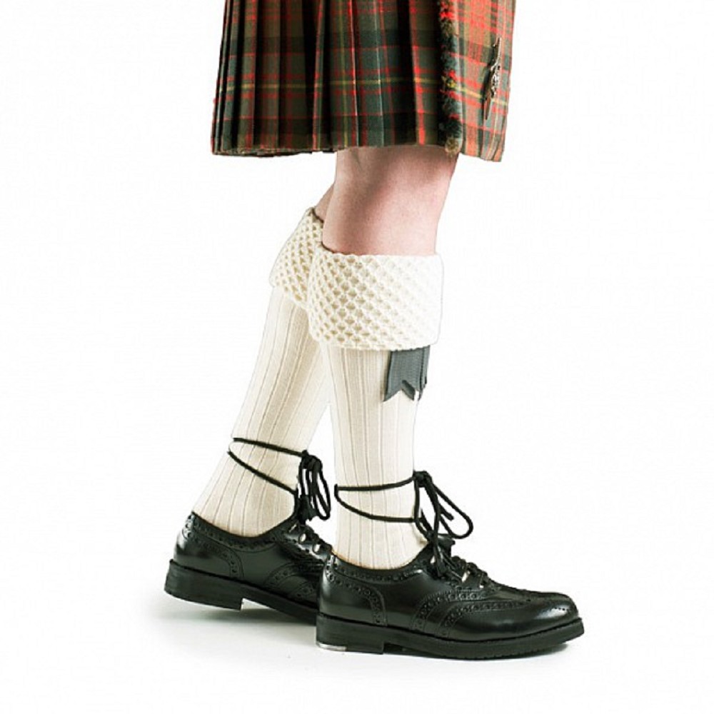 Chaussette Piper, ecru Chaussette Piper, ecru