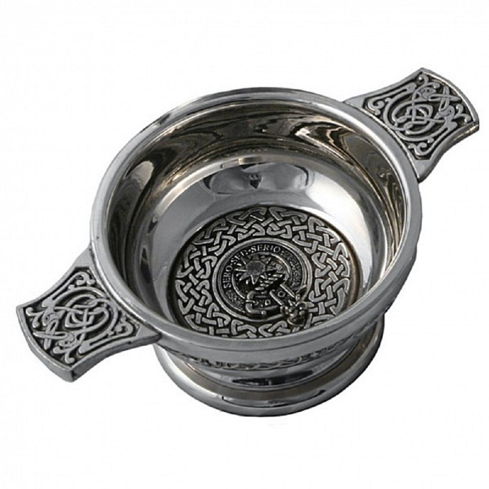 3" Clan Crest Quaich 3" Clan Crest Quaich