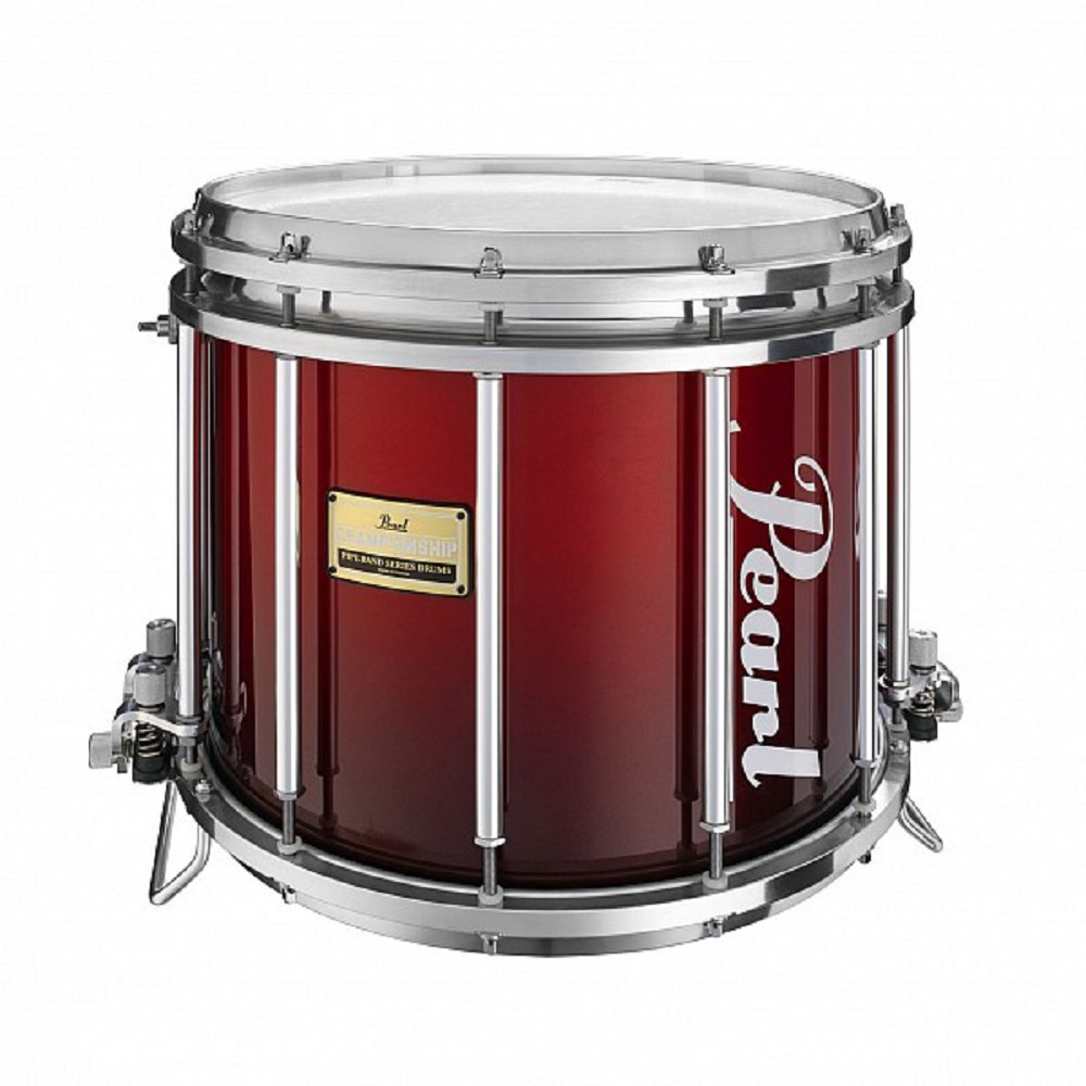 Pearl Medalist FFXPMD1412 Pipe Band Snare Drum, Scarlet Fade - 155 Pearl Medalist FFXPMD1412 Pipe Band Snare Drum, Scarlet Fade - 155
