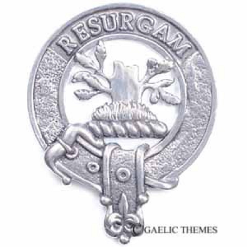 Cap Badge, Clan Crosbie Cap Badge, Clan Crosbie
