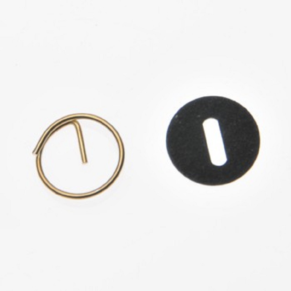 O-ring et clip pour bouton