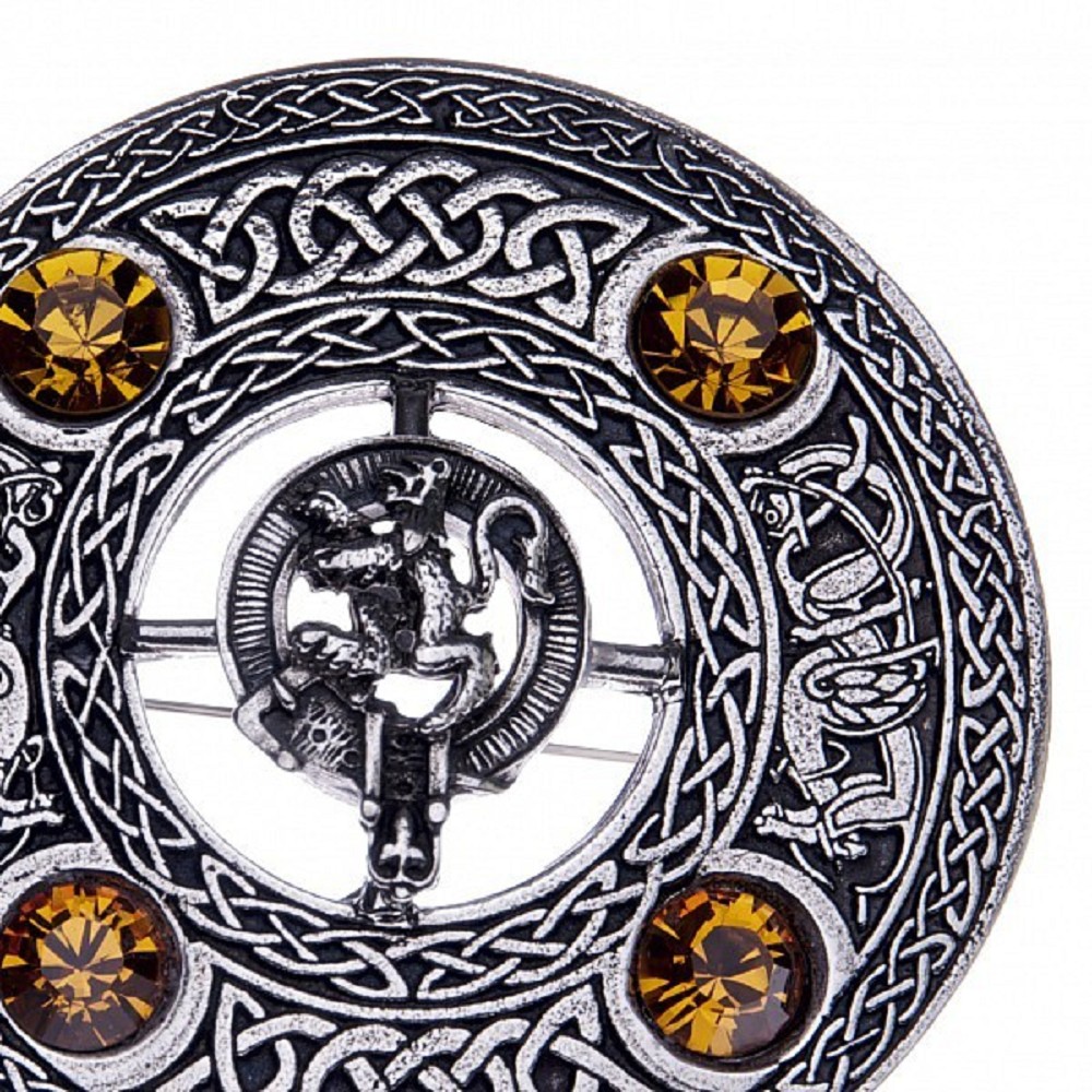 Broche de Plaid, Rampant Lion Broche de Plaid, Rampant Lion