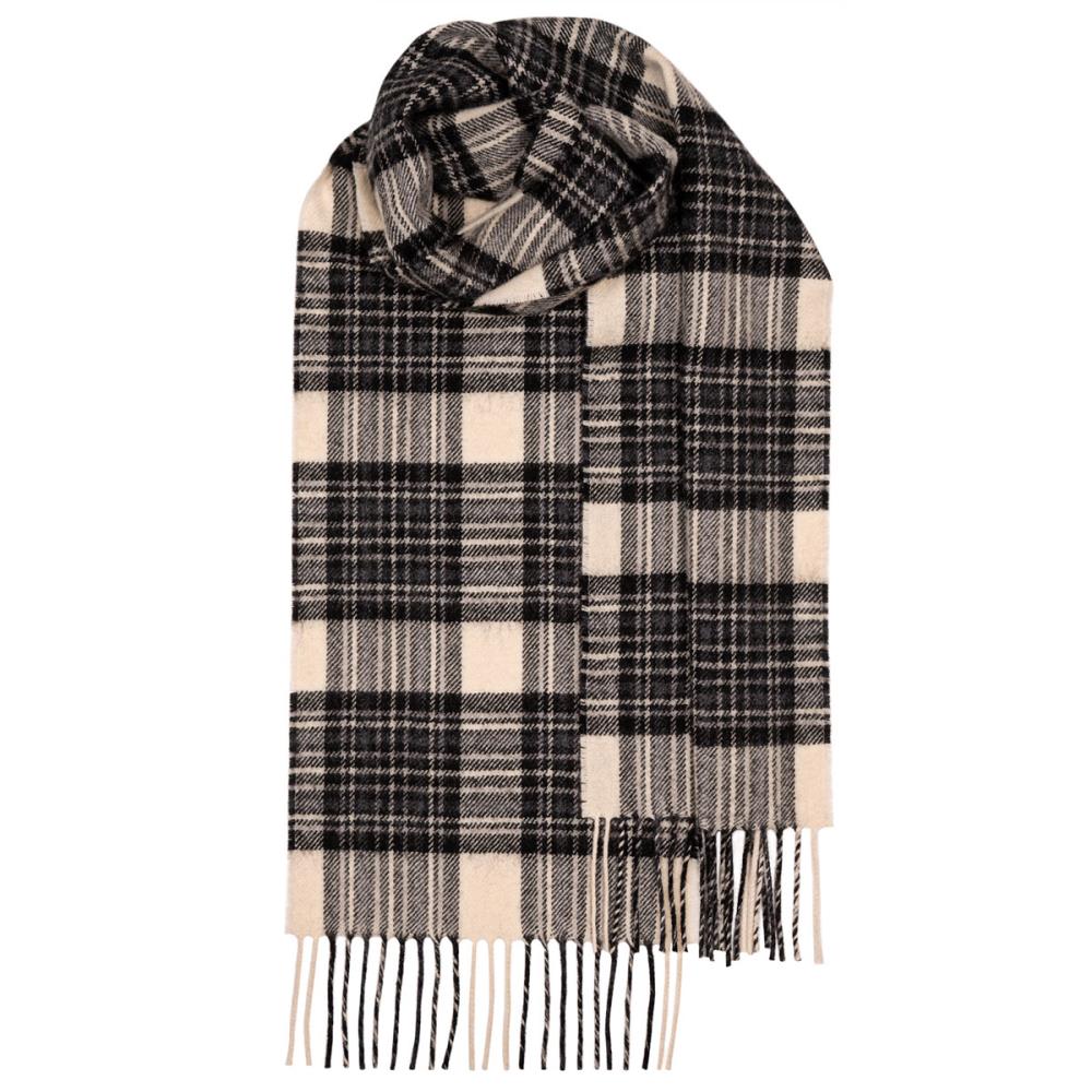 Stewart Dress Grey Tartan-Schal