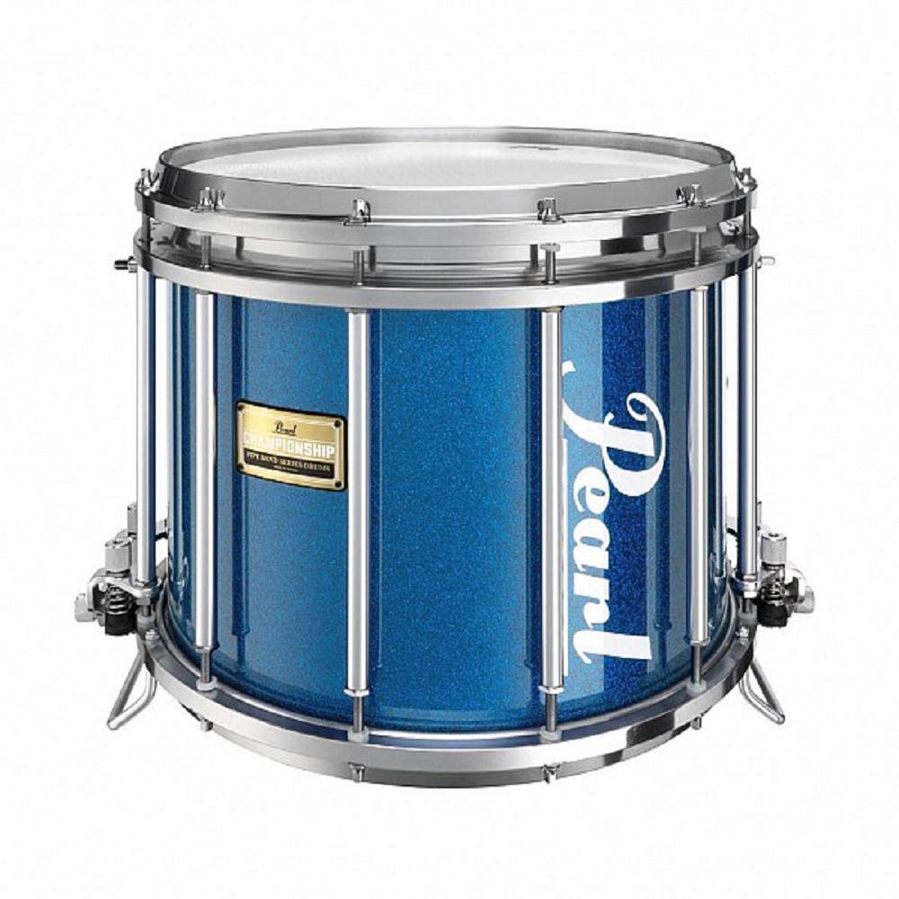 Pearl Medalist FFXPMD1412 Pipe Band Snare Drum, Ocean Sparkle 168
