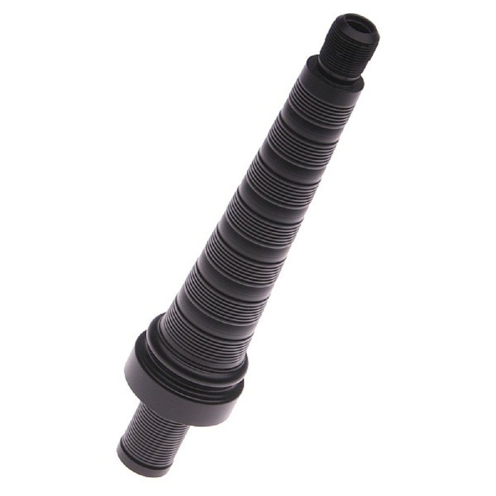 McCallum Large Bore Plastic Blowpipe. black. 4.75" (12 cm)