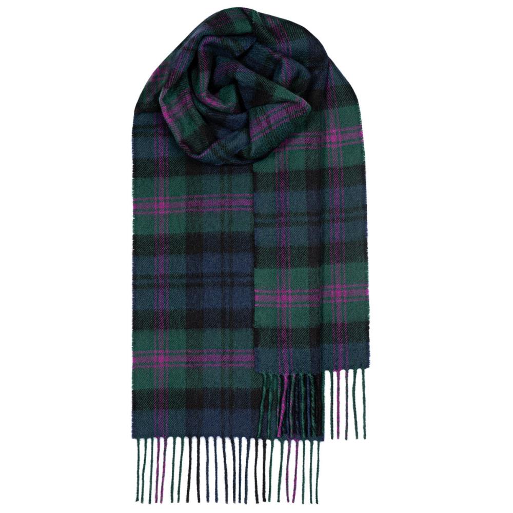 Baird Modern Lambswool Tartan Scarf Baird Modern Lambswool Tartan Scarf