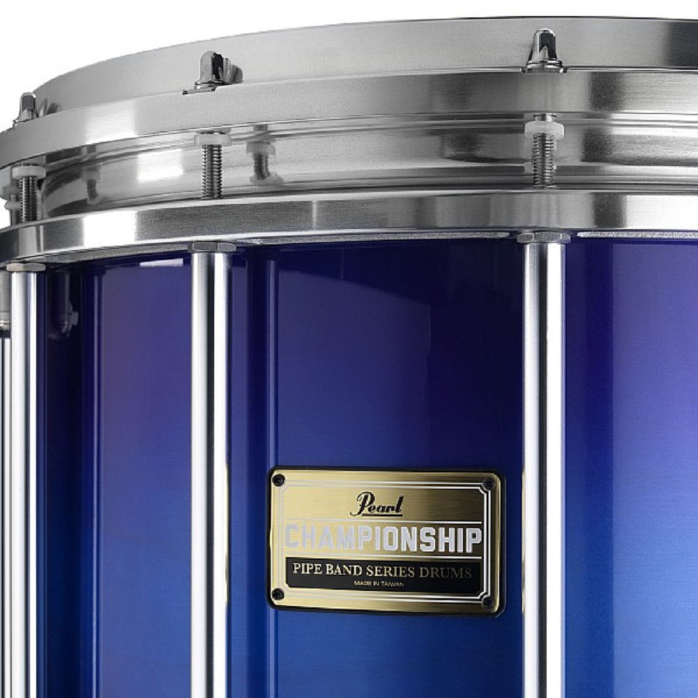 Pearl Medalist FFXPMD1412 Pipe Band Snare Drum, Scarlet Fade - 155