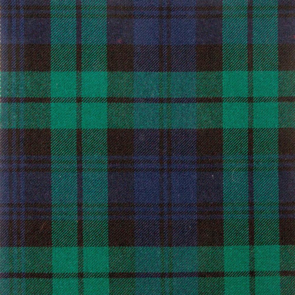 Black Watch Modern BLW/A Mediumweight Tartan Fabric, Lochcarron of Scotland