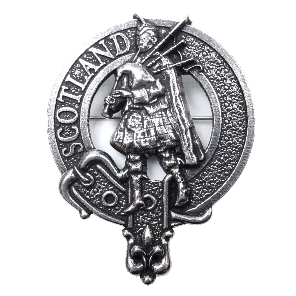 Bagpiper Cap Badge Bagpiper Cap Badge