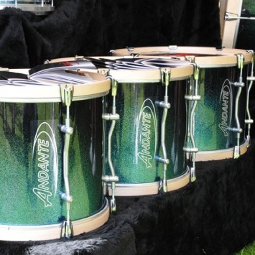 Andante Pipe Band Pro Series, Tenor Drum - Custom Design Andante Pipe Band Pro Series, Tenor Drum - Custom Design