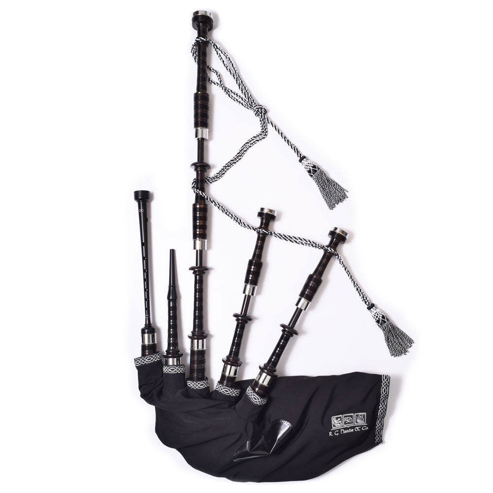 R.G. Hardie RGH01AB Blackwood Bagpipe