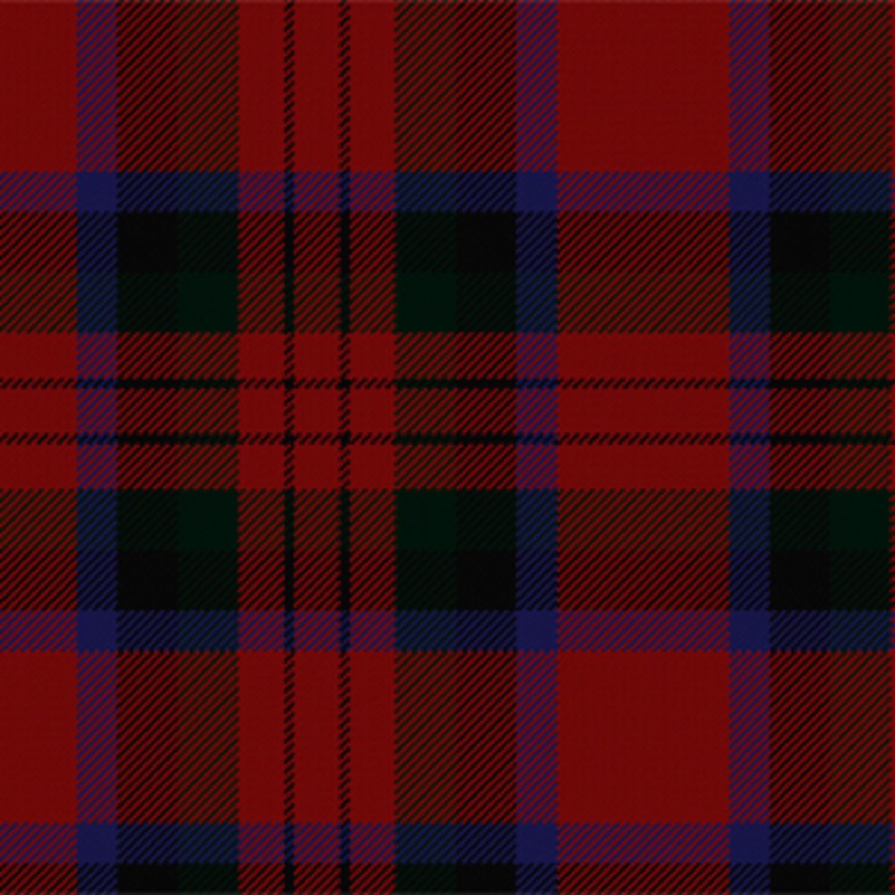 MacDuff Red Modern Strathmore Lightweight Stoff