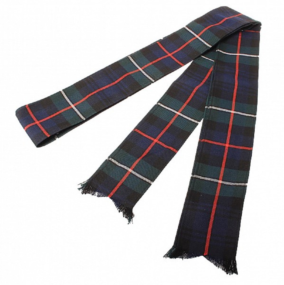 3" Clan Tartan Piper's Bagpipe Ribbons. Poly viscose 3" Clan Tartan Piper's Bagpipe Ribbons. Poly viscose