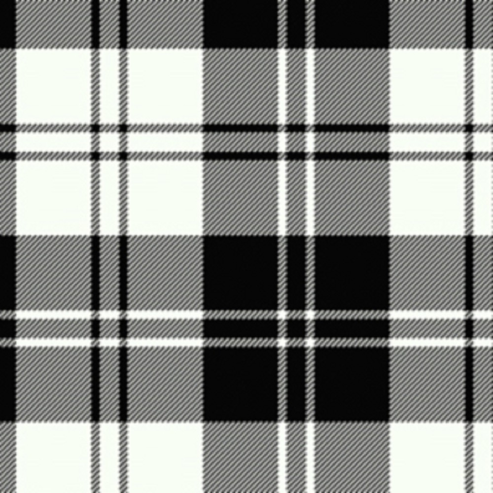 Erskine Black/White Modern Strathmore Lightweight Stoff