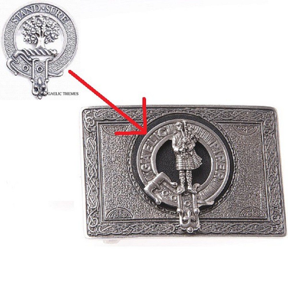Belt Buckle Rectangular Clan Anderson
