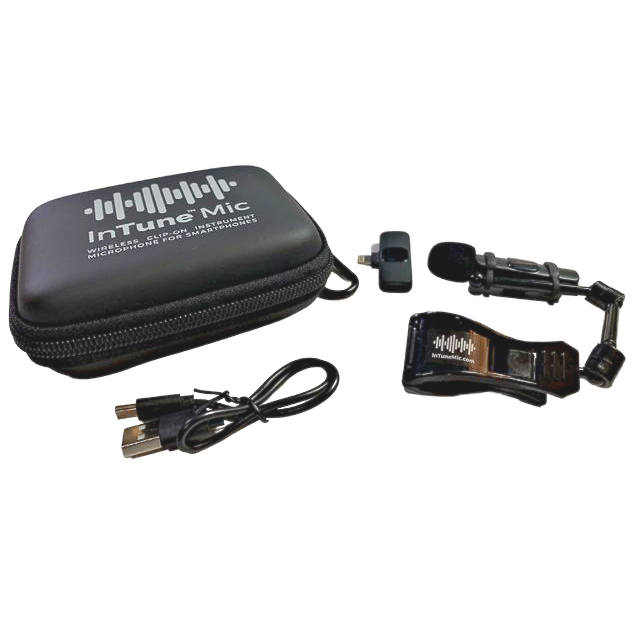 InTune Bagpipe Bluetooth Microphone with Lightning Connector - Lightning connector 