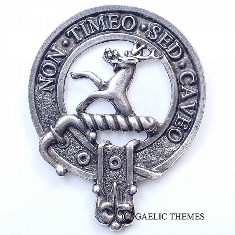 Cap Badge, Clan Strachan Cap Badge, Clan Strachan