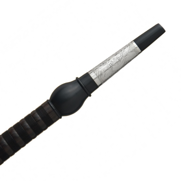 Peter Henderson, schwarz, Engraved Nickel, rund Peter Henderson, schwarz, Engraved Nickel, rund
