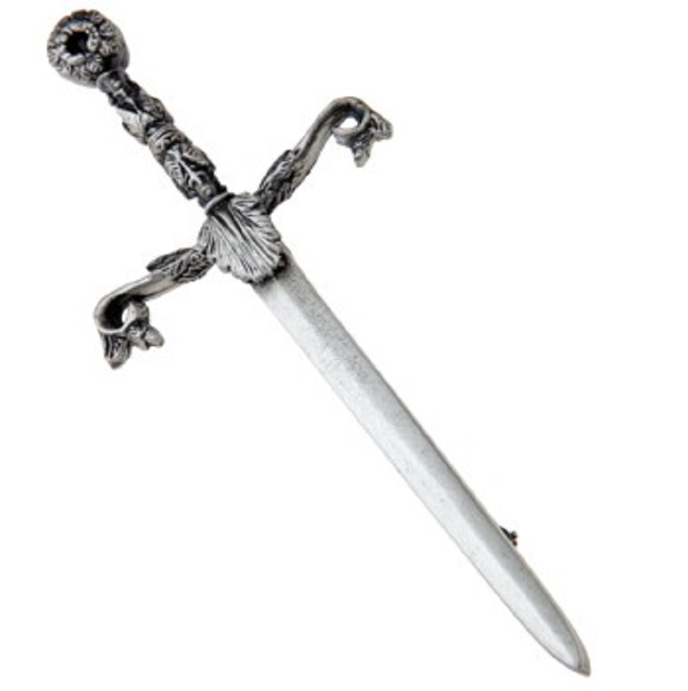 State Sword Kilt Pin