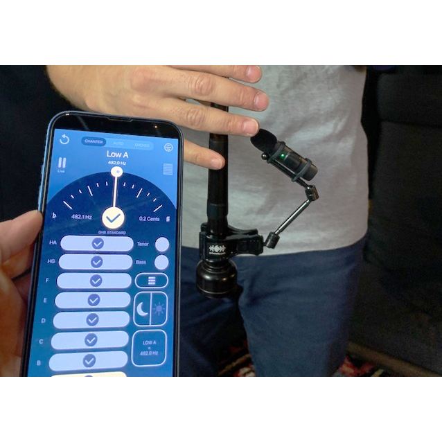 InTune Bagpipe Bluetooth Microphone with Lightning Connector - Lightning connector 