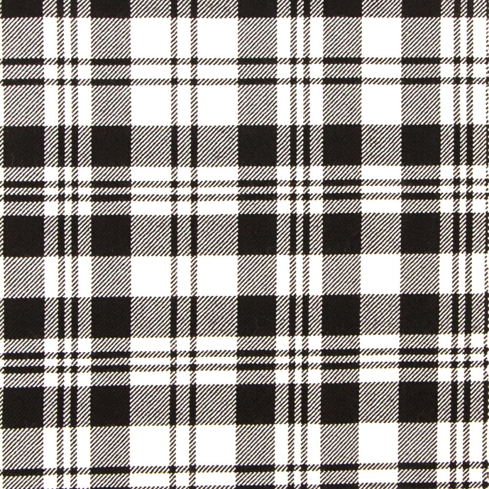 Scott Black And White Ancient SCB/AR Lochcarron - Heavyweight ctstscbr