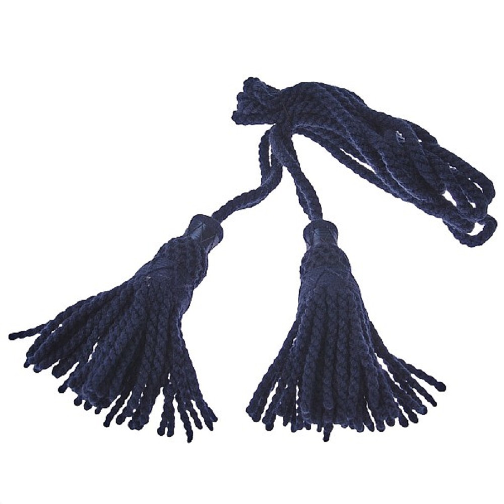 Bagpipe Cords, Laine, bleu foncé Bagpipe Cords, Laine, bleu foncé