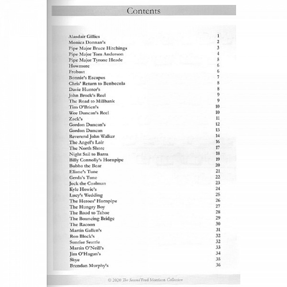 Book - The Second Fred Morrison Collection