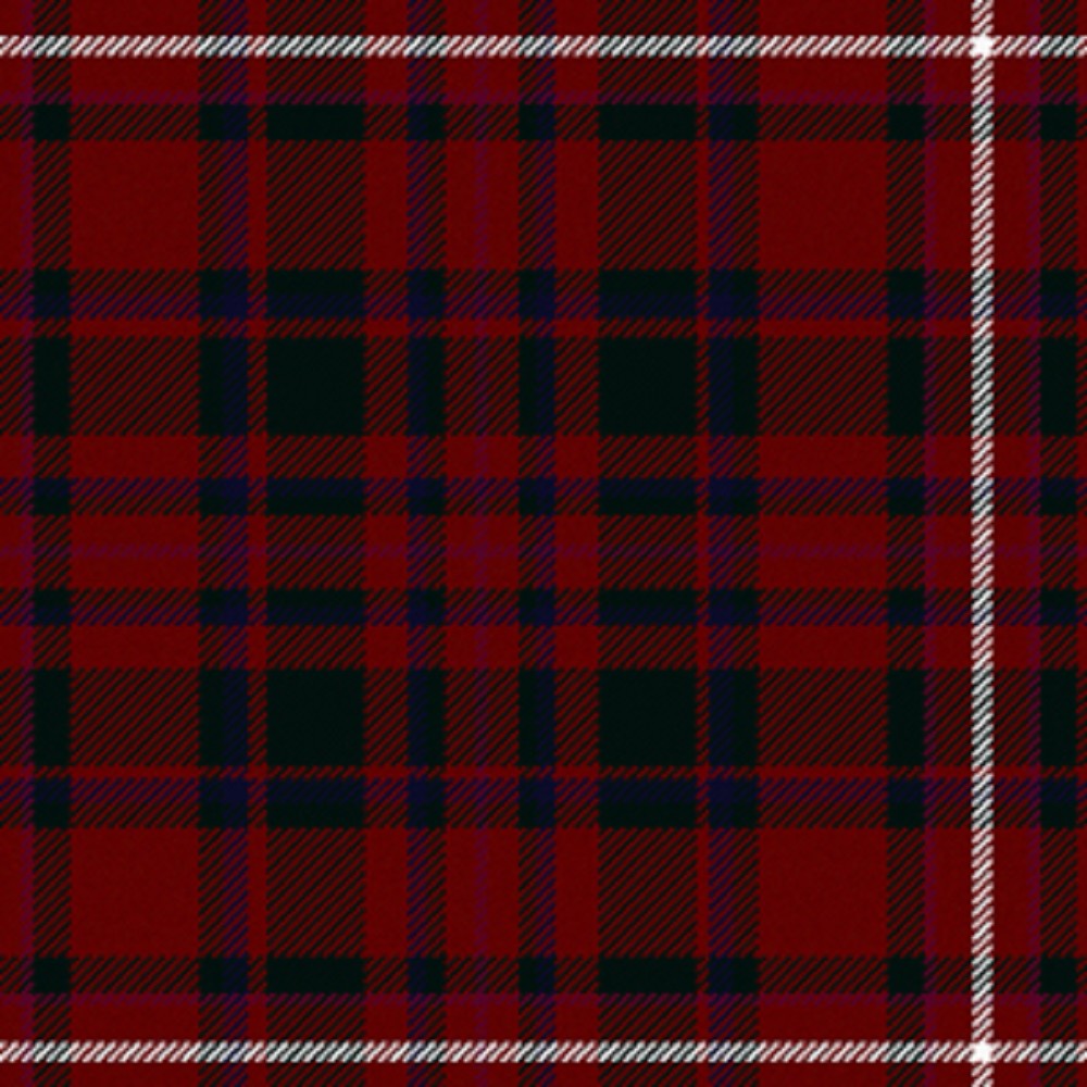 MacKinnon Red Modern Strathmore Lightweight Stoff
