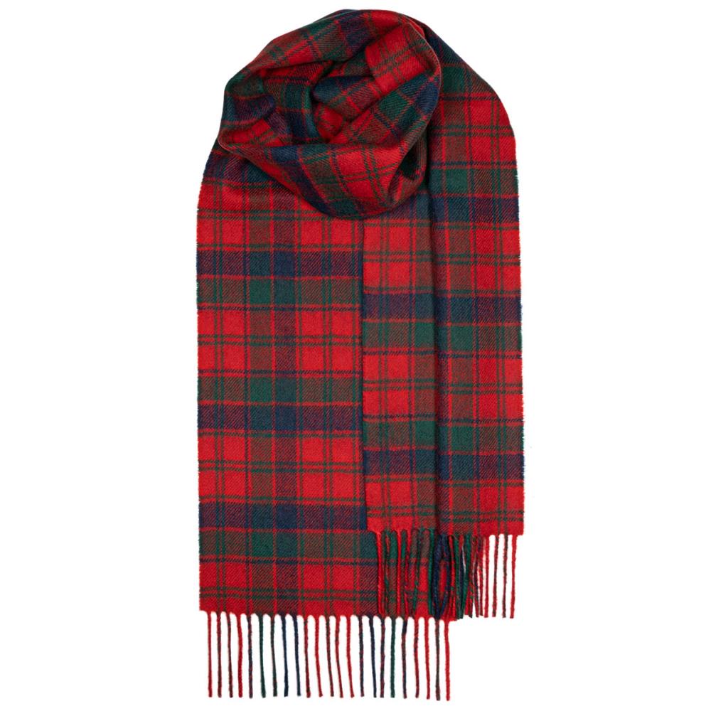 Robertson Red Modern Tartan-Schal