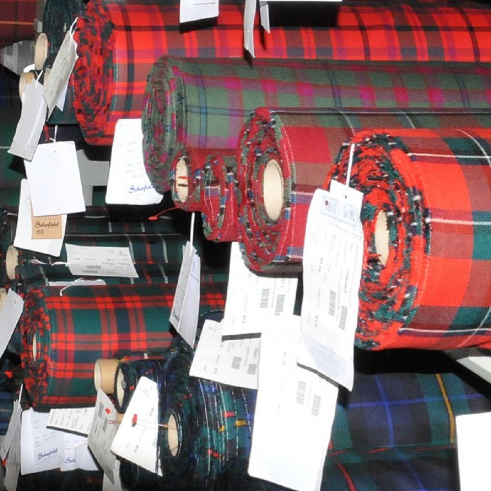Marton Mills Polyviscose Tartan Fabric Marton Mills Polyviscose Tartan Fabric